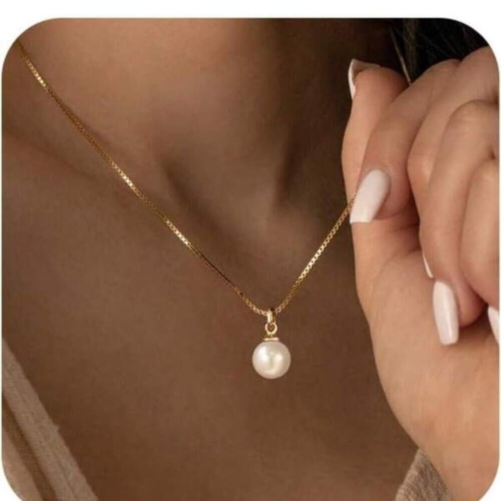 14K Gold Filled Cute Simple Charm Necklace